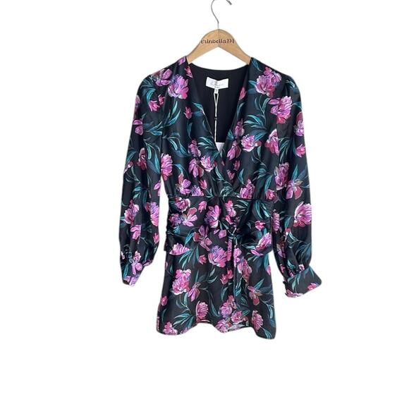 L'Academie The Mila Mini Dress in Multi - Picture 2 of 16